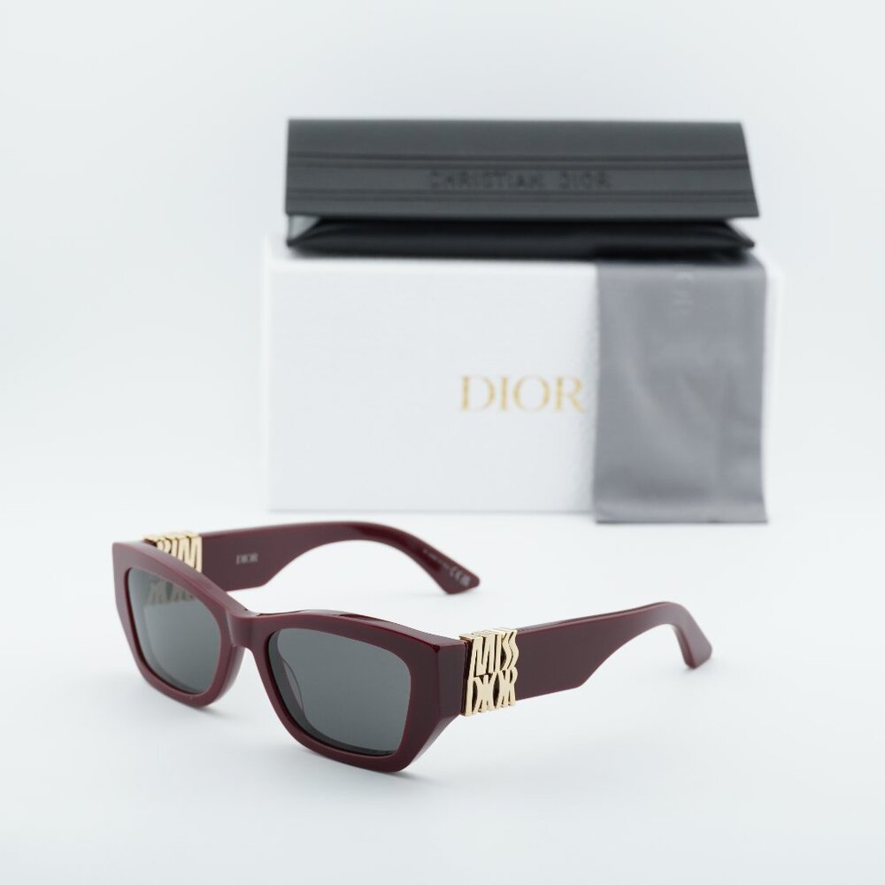 Dior MISSDIOR S1I 94A0 Square Sunglasses - Red/Grey